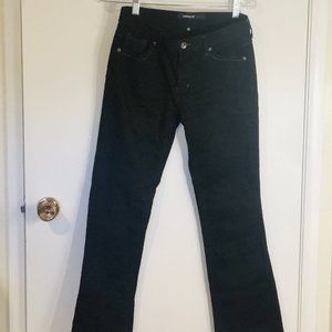 Jordache Girls Size 16 Black Boot cut Jeans